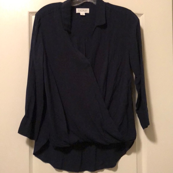 Velvet brand navy shirt - Picture 1 of 6